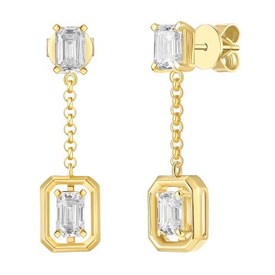 Floating Drop Earrings