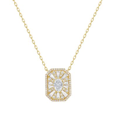 Mosaic Medallion Necklace