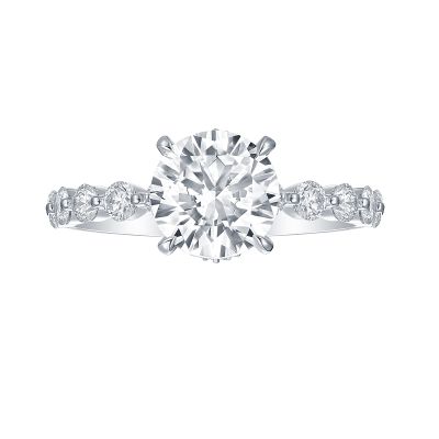 Shared Prong Anniversary Ring