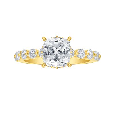 Shared Prong Anniversary Ring