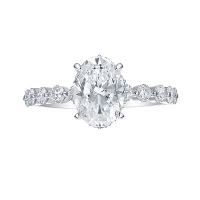 Shared Prong Anniversary Ring