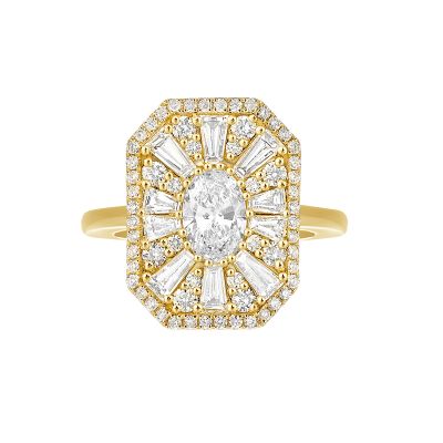 Mosaic Statement Ring